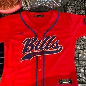 NFL Buffalo Bills MLB style jersey